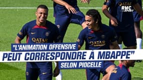 PSG : " L'animation offensive d'Enrique peut correspondre à Mbappe" selon Piocelle