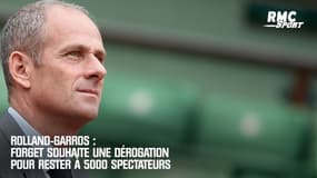Roland-Garros : "Plus risqué de prendre le métro le matin", Forget attend une dérogation pour maintenir la jauge à 5000 spectateurs