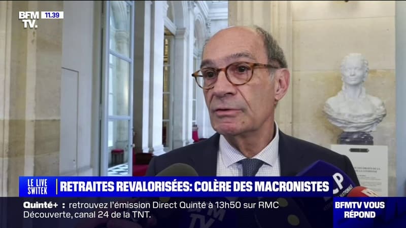 Revalorisation des retraites: la colère du camp présidentiel sur l'annonce de Laurent Wauquiez