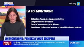 Hiver: les équipements obligatoires pour les véhicules alpins