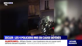 Affaire Zecler: les 4 policiers mis en cause déférés devant la justice