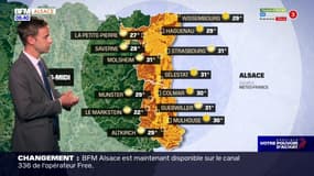 Météo Alsace: encore une journée très chaude ce lundi, 30°C à Mulhouse et 31°C à Strasbourg
