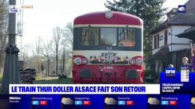 Alsace: le train Thur Doller Alsace fait son retour