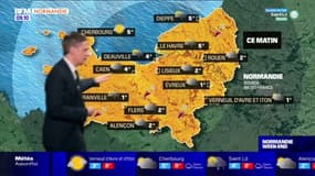 Météo Normandie: des averses sur une grande partie de la région ce samedi, 9°C à Rouen et 8°C à Caen dans l'après-midi