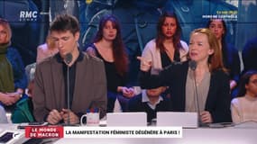 Le monde de Macron: La manifestation féministe dégénère à Paris ! - 09/03