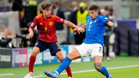 Gavi lors d'Italie-Espagne