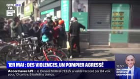 Un pompier agressé en pleine intervention en marge du défilé du 1er mai