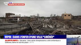 Guerre en Ukraine: à Irpin, dans l'enfer d'une ville "libérée"