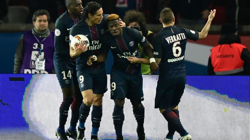 Edinson Cavani (doublé) et Serge Aurier ont sonné la révolte parisienne face à Nice dimanche (2-2).