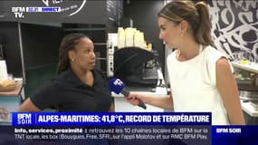 "Depuis la canicule, ça ne s'arrête pas": Sonia, responsable d'un glacier à Cannes voit l'affluence augmenter dans sa boutique du fait des fortes chaleurs