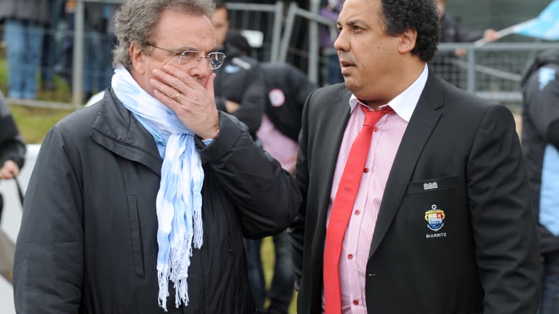 Alain Afflelou et Serge Blanco