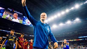 Erling Haaland avec Manchester City