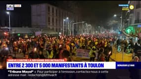 Toulon: entre 2300 et 5000 manifestants lors de la grève du 16 février