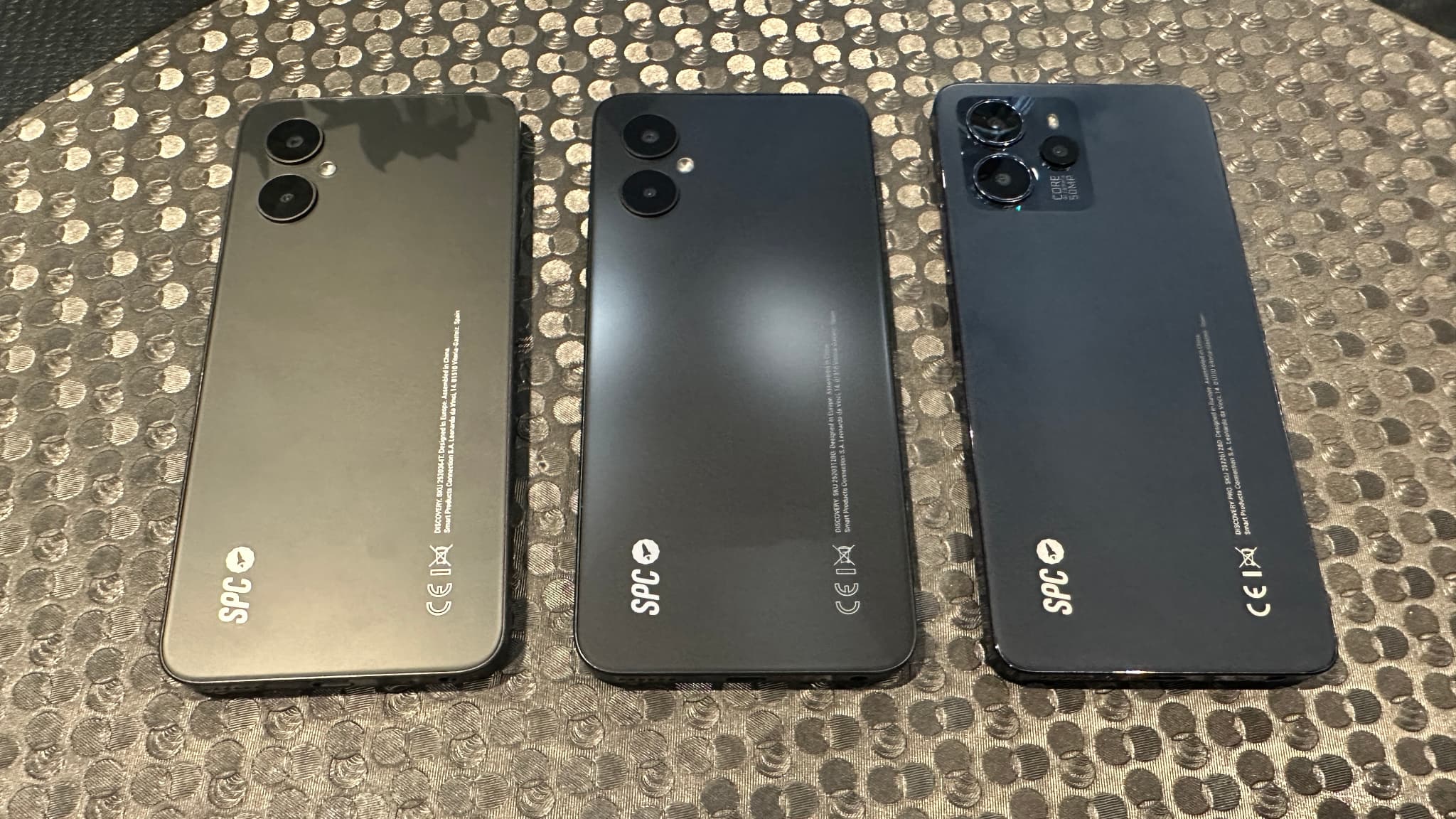 SPC lance les Discovery (à gauche et centre) et le Discovery Pro (à droite)