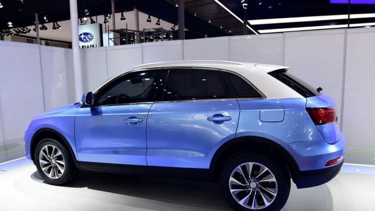 Sans licence, difficile de savoir s'il s'agit d'un véritable Audi Q3 ou de la version Zotye. Sans licence, difficile de savoir s'il s'agit d'un véritable Audi Q3 ou de la version Zotye.