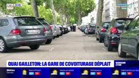 Quai Gailleton : des riverains en colère contre une gare de covoiturage