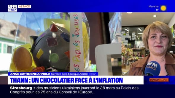 Thann: un chocolatier face à l'inflation dans le Haut-Rhin