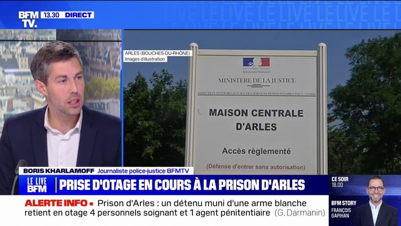 Une prise d'otages en cours à la prison d'Arles, du personnel retenu par un détenu