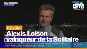 Le normand Alexis Loison remporte la solitaire du Figaro. Il répond en exclusivité à BFM Normandie 