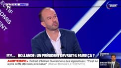 François Hollande sous la bannière du Nouveau Front populaire : "Je trouve sa candidature incongrue et absolument incohérente", Manuel Bompard - 16/06