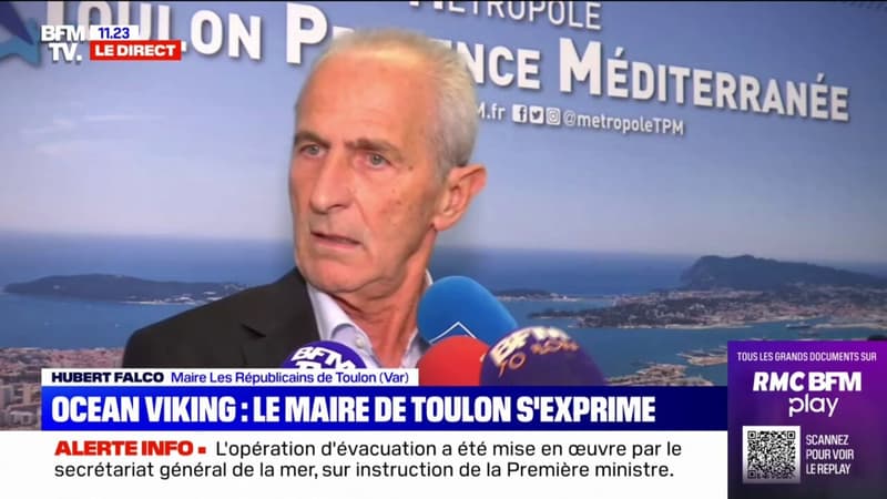 Ocean Viking: « On ne peut pas dire que le bateau arrivera en France », déclare le maire de Toulon