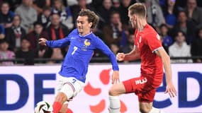 Antoine Griezmann avec les Bleus face au Luxembourg le 5 juin 2024