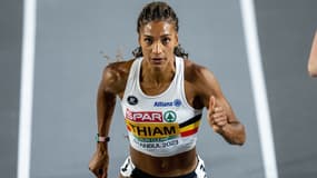 L'athlète belge Nafissatou Thiam, à Istanbul le 3 mars 2023