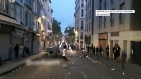 Nouvelle soirée d'émeutes à Marseille, après la mort de Nahel.