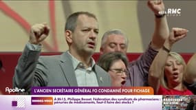 L'ancien secrétaire général FO condamné pour fichage