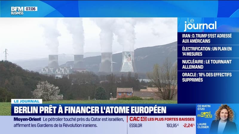 Berlin prêt à financer l'atome européen