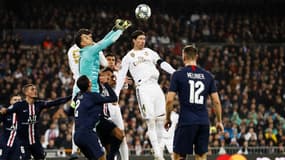 Keylor Navas a réalisé dix arrêts mardi face au Real Madrid.