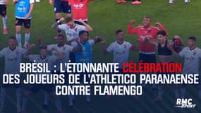 Brésil : L'étonnante célébration des joueurs de l'Athletico Paranaense contre Flamengo