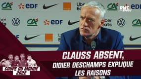 Équipe de France : Deschamps explique les raisons de l'absence de Clauss