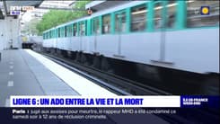 Paris: un adolescent entre la vie et la mort après avoir pratiqué le "train-surfing" sur la ligne 6