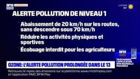 Pollution de l'air: l'alerte prolongée ce mardi dans les Bouches-du-Rhône