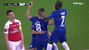 Chelsea-Arsenal - Le but d'Olivier Giroud pour ouvrir le score face à son ancien club