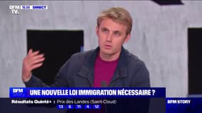 Loi immigration: "Le gouvernement cherche à tout prix à essayer de répondre aux aspirations (du) RN", pour Antoine Laurent (ancien marin-sauveteur)