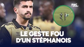 15 secondes, high kick, rouge direct... le geste fou d'un Stéphanois cantonné à la réserve