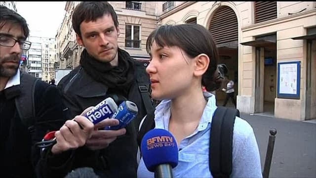 Aurélie, témoin de l'agression d'un jeune militant d'extrême gauche, à Paris le 6 juin 2013.