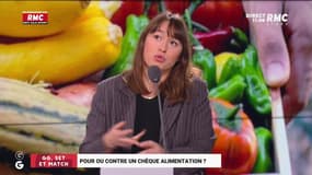 Pour ou contre un chèque alimentation ? Léa Falco explique que ce chèque est une bonne idée