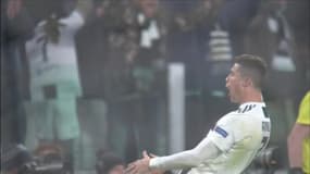 Juve-Atlético : La célébration très virile de Ronaldo après son penalty