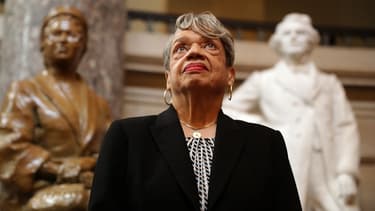 La mathématicienne et ingénieure Christine Darden en mars 2019.