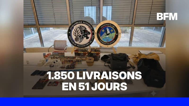 1.850 livraisons en prison en 51 jours: dans le Rhône, un réseau de livreurs par drone démantelé