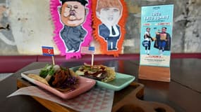 Les tacos "El Trumpo" et "Homme-fusée" créés à l'occasion du sommet Trump-Kim à Singapour