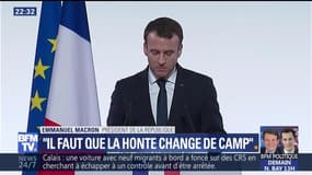 Violences faites aux femmes: le plan d'Emmanuel Macron