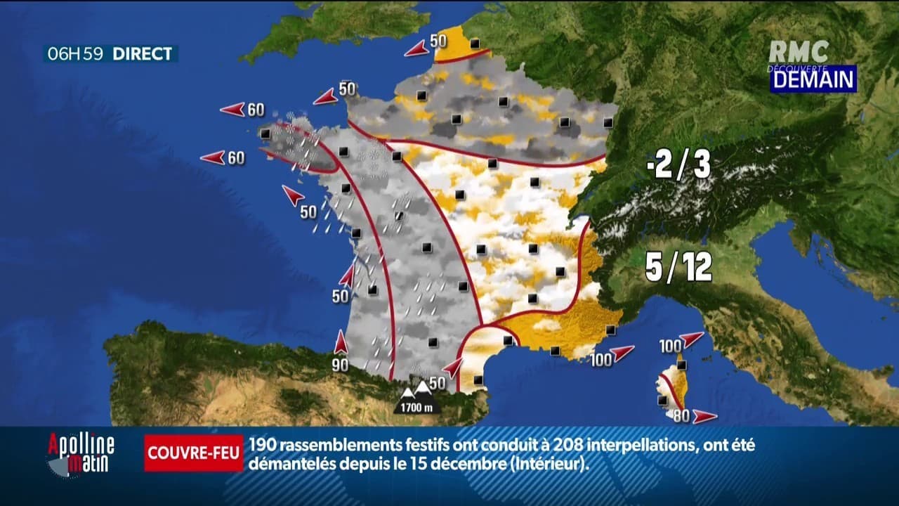 Alerte Météo: Vague De Froid Et Jusqu'à 10 Cm De Neige Localement, à ...