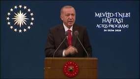 "Ne les achetez pas": le président turc Recep Tayyip Erdogan appelle au boycott des produits  français