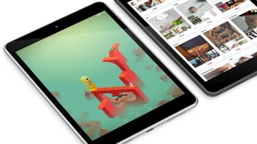 Le Nokia N1 reprend, en matière de design, les lignes de l'iPad d'Apple.