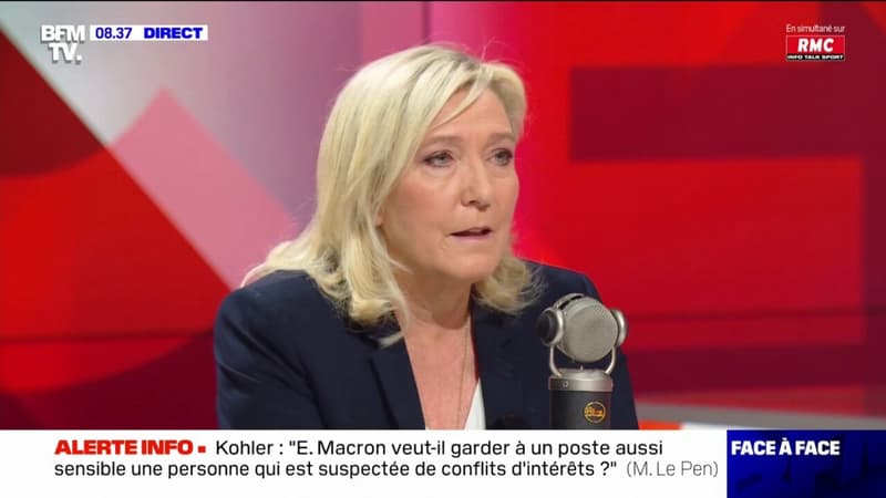 Marine Le Pen sur Adrien Quatennens: 