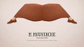 M. Moustache, un tout petit annonceur pour un Grand Prix. 